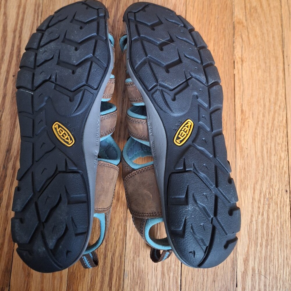 Keen Sandals Womens 8.5 Clearwater CNX Trail Water Sport Brown pre-owned GOOD - Picture 6 of 6
